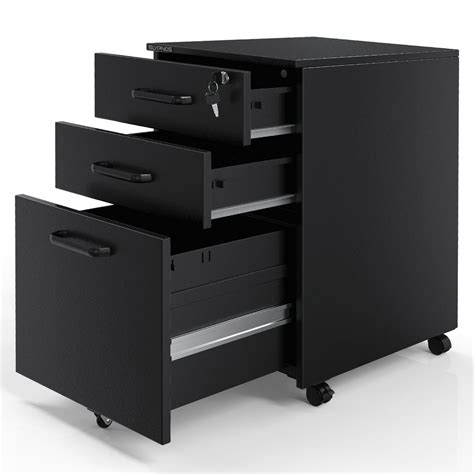 mobile pedestal steel filing cabinet|3 drawer pedestal file cabinets.